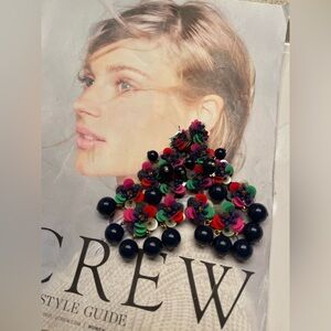 J. Crew Multicolor Beaded Earrings